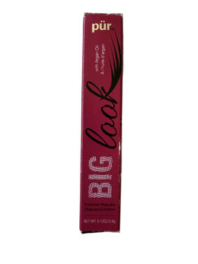 NWT PUR BIG LOOK Extreme Mascara with Argan Oil Black 0.12 small